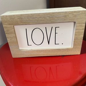 Rae Dunn LOVE Sign
